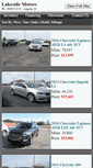 Mobile Screenshot of lakesidemotors.biz